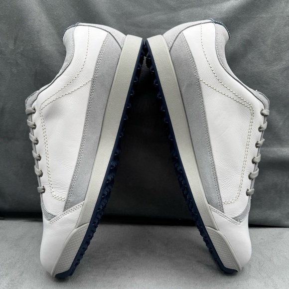 FootJoy Contour Casual Men’s Spikeless White Golf Shoes Size 10.5 Wide Like New - Picture 12 of 16